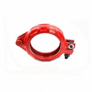 China Red Anti  Rust Forged Concrete Pump Pipe Clamp Concrete Pump Spares on sale