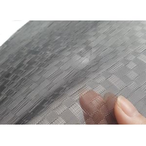 Coustom Black & White square Pattern Architectural Glass Laminated Mesh Fabric
