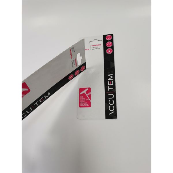 Custom Poster Printing Thermoforming Plastic Blister Card Packaging for Makeup Brush Elastic