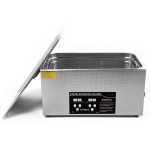 China Volume SUS 304 Digital Ultrasonic Cleaner 600W Ultrasonic Power 30L Heating Capacity on sale