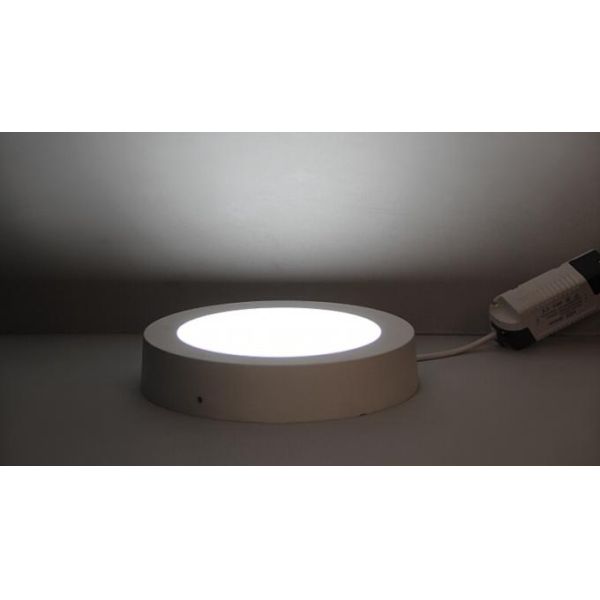 Household Round Panel Led Light 24w 4000k 40mm Height With Uniform Light Spot