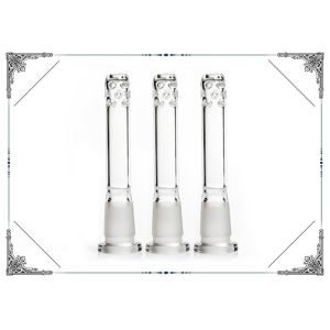 Water Pipes Accessories Hookah Slide 3.5 Inch Downstems With Holes