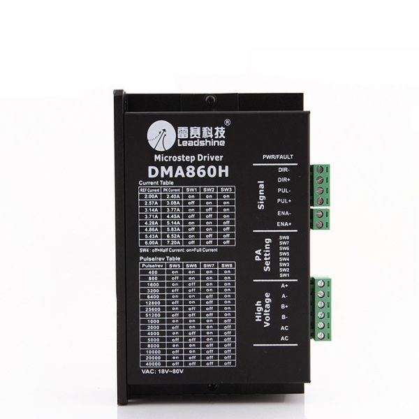 Quality 200KHZ 18-80Vac DMA860H Digital Stepper Motor Driver 2 Phase wholesale