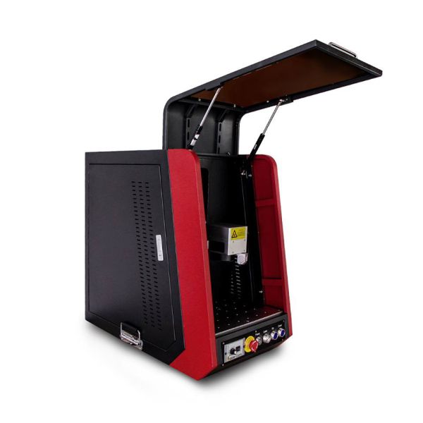 Quality 60W JPT MOPA Enclosed Type Fiber Laser Marking Machine For Jewelry Industry wholesale