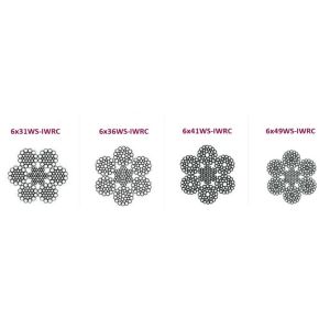 Anti Corrosion 6X37 Oilfield Galvanized Wire Rope