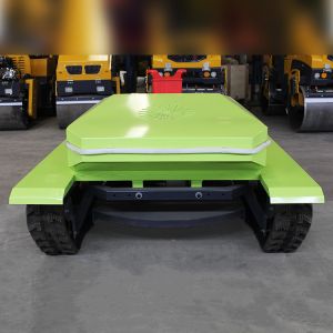 Cheap CE Certified Self-Propelled Grass Cutting Machine Crawler Intelligent Remote Control Lawn Mower for Sale for sale