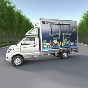 1.5 Ton Electric Refrigerated Mini Truck with 7-10 m³ Cargo Volume and -20°C