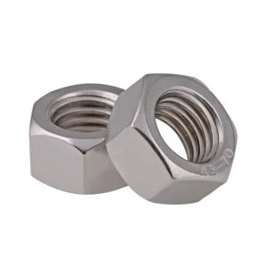 Plain Metric Galvanized Hexagon Nuts DIN934 for Industrial Applications