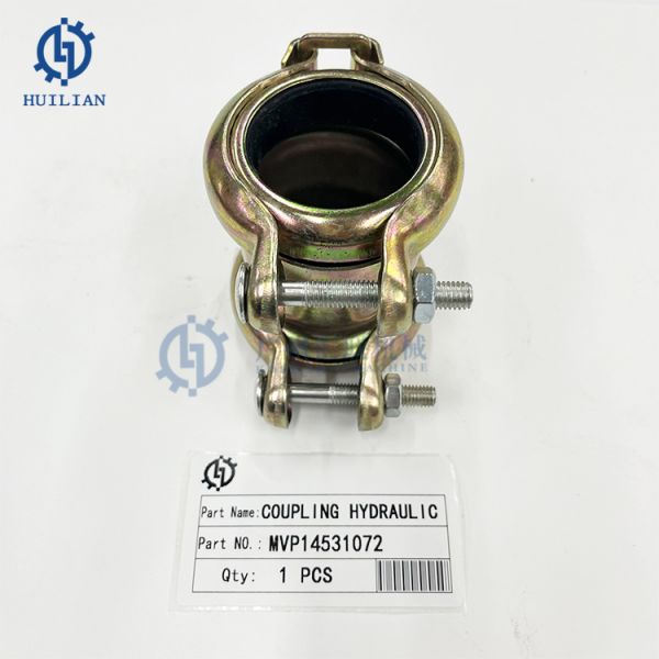 Excavator Hydraulic VOE14531072 Pipe Quick Coupling for Construction Machinery Excavator Attachments Coupling Hydraulic