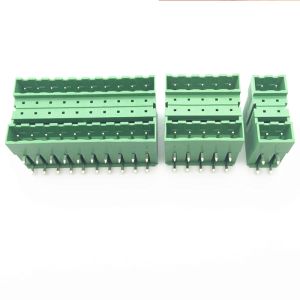 5.08mm Pitch Dual Row PCB Pluggable Screw Terminal Blocks Plug + Angle Pin