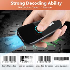 1200mAh Micro USB Barcode Scanner