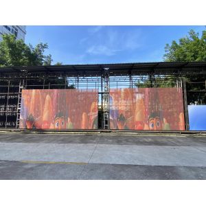 Outdoor IP65 RGB LED Display Waterproof Box P5 Epistar Chip Advertisement 3