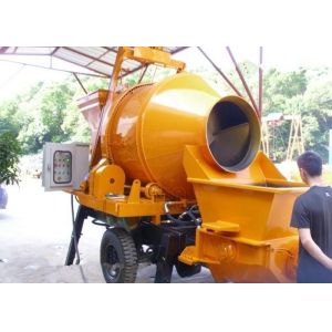 China Mini Cement Concrete Pump 40m3/Hr 10Mpa Pumping Pressure 5000kg Weight on sale