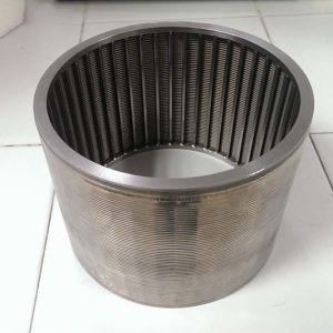 Industrial Screen Basket Rounded Corner 37-90 Motor Power Inlet Pulp Consistency