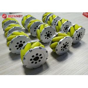Smart Robot Omnidirectional 300kg Load Mecanum Wheel 152 Mm