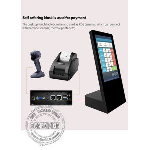 Desktop 8 Inch Single LCD Advertising Player 1280x800 With 20800mAh Battery