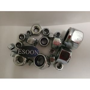 Cheap Hexagon Nylon Insert Thick Nut DIN 982 ~ISO 7040,Zinc plated surface,M3-M56 Size,Grade 4~12 Class for sale