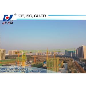 Split Mast PT6013 Model Tower Crane 800 KN.m Electric Tower Crane 160m Attaching