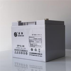 Sacred Sun SP12-38 Battery 12.2kg Lightweight for Solar Energy Storage and