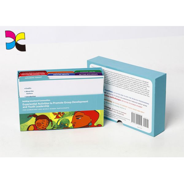 Custom Deck Game Playing Cards Round Corner With Brochure Box Packaging