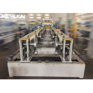 Heavy Duty Cable Tray Roll Forming Machine With Adjustable Width Dual Wall