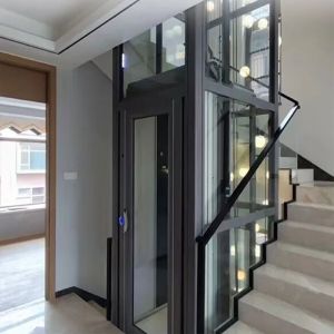 Cheap Silent Microprocessor Control System Traction Home Elevator Up 30 M Travel Height 0.6 M/S Speed for sale