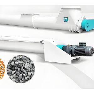 Industrial Customized U-shaped Carbon Steel Auger Material Handling Screw