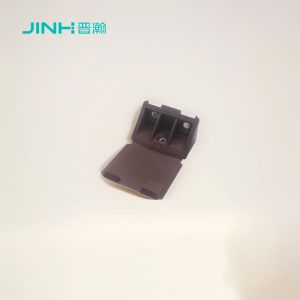 China Smooth Edges White Plastic Corner Brackets for 3 Inches Shelf or Furniture on sale