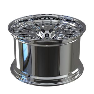 Bmw 730d 2019 Year 9.5 And 10.5 22" 2-PC Forged Rims Full Chrome