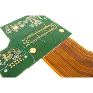 ISO Rigid Flex PCB Omron AOI/X- Ray Testing Service Immersion Gold Surface