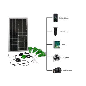 Solar Camping Light With 5200mah Li Battery Phone Charger Solar Flashlight