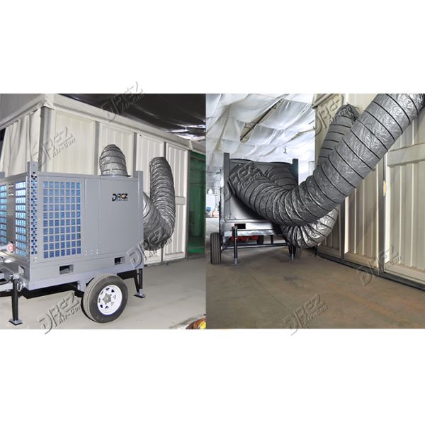 Drez 43.5KW Outdoor Portable Air Conditioning Units Marquee Tent Halls Usage