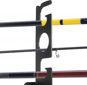 Cheap Customized Color Wall Mounted Fishing Pole Holder Perfect for Garage and Basement for sale