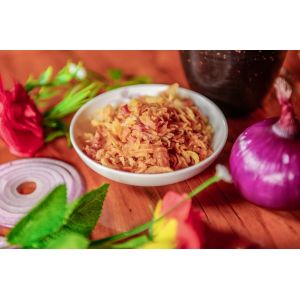 China household Delicious Crispy Fried Onions For Sausages on sale