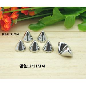 China 12*11mm Silver Rivet Spikes Stud Punk on sale