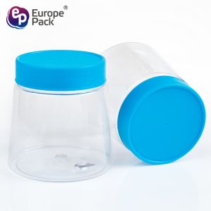 Fantastic Newest Cheap Edible Stackable Plastic Jars For Candy Nut Cookie