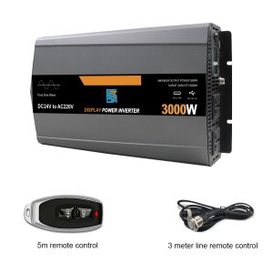 China 3KW Pure Sine Wave Power Inverter 12V/24V/48V to 110V/220V 3000W on sale