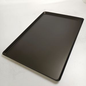 China PTFE Surface Round Corner 1.5mm Thickness  Baking Aluminum Tray on sale