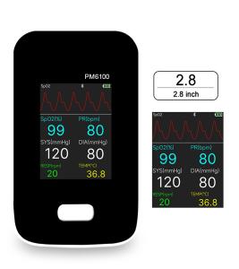 Cheap LCD Display Multi Parameter Patient Monitor With Built-In Memory And USB Storage for sale