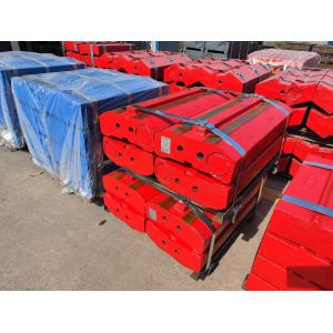 PFW1214 CR26 Hammer Bar And Manganese Wear Plate PF1010 1210 1315 Impact Crusher
