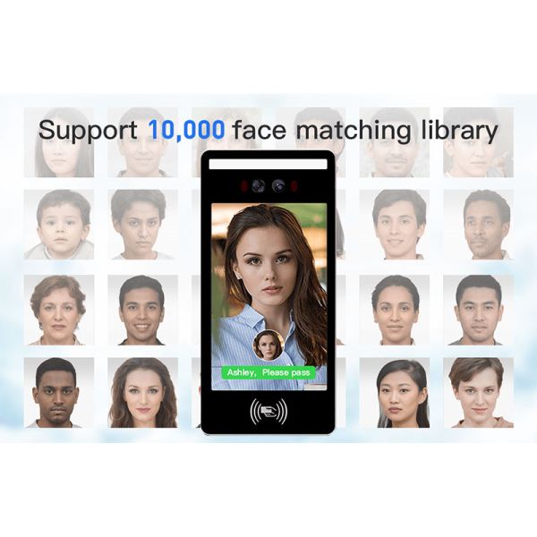 Waterproof IP65 Face Recognition Access Control & Attendance System