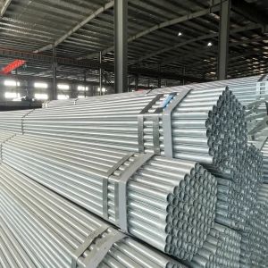 Customized Boiler Pipe GI Steel Pipes Pre Galvanized Pipe With Plain Ends