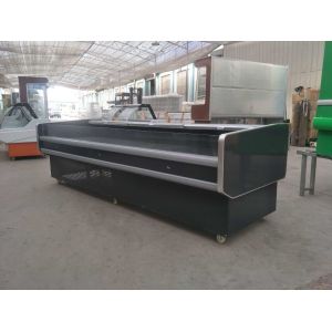 45dB Commercial Supermarket Refrigerator With Wheels Energy Saving