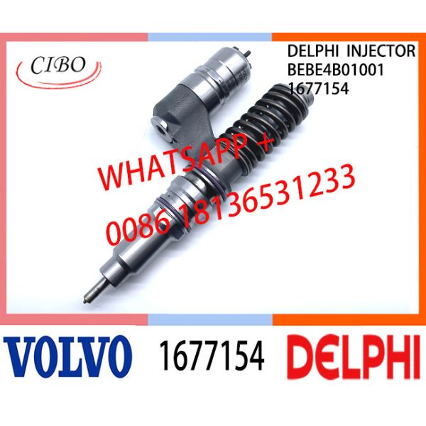VOL 1677154 BEBE4B01001 Fuel engine Diesel Injector 1677154 BEBE4B01001 A0 for VOL D12 3045 EURO SPEC
