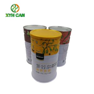 0.23mm Tinplate Tin Can Packaging Shrinking Design Food Tin Containers With Lids