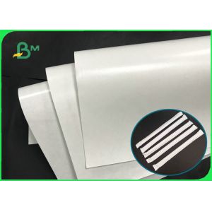 Food Grade 25gsm White Kraft Paper + 10gsm Polyethylene For Wrapping Paper Straw