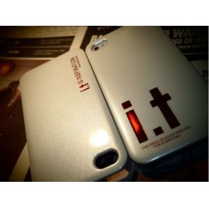 Hong Kong, it IT fluorescent paint sets iPhone 4S mobile phone shell