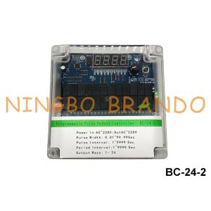 24 Lines Dust Collector Sequential Timer Controller 220VAC Input 220VAC Output