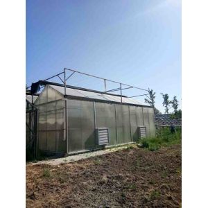 Simple Solar PV System Hydroponic Tunnel Polycarbonate Sheet Excellent Strength