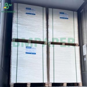 China Good Adhesion Heat Sealing Blister Cardboard 400g for Clamshell Packing on sale